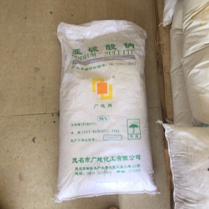 亞硫酸鈉，Na2SO3