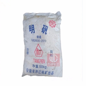 明礬，工業(yè)明礬，KAl(SO?)?·12H?O