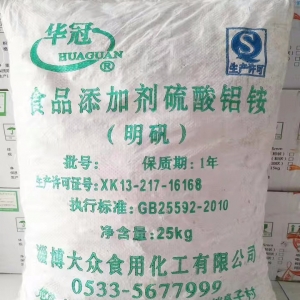 食品級(jí)明礬，KAl(SO?)?·12H?
